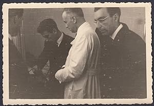 Carabinieri, Visita medica, 1940 Fotografia epoca, Vintage Photo
