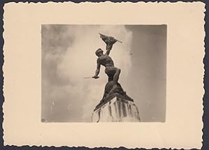 Cerreto Guidi, Monumento al Milite Ignoto, 1940 Fotografia epoca, Vintage photo