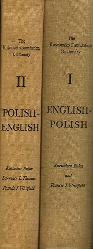 Polish-English and English-Polish Dictionaries - 2 Volumes