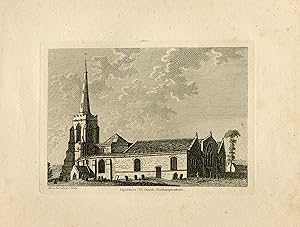 Antique Print-Architecture-View of St. Sepulchre's Church-England-Anonymous-1784
