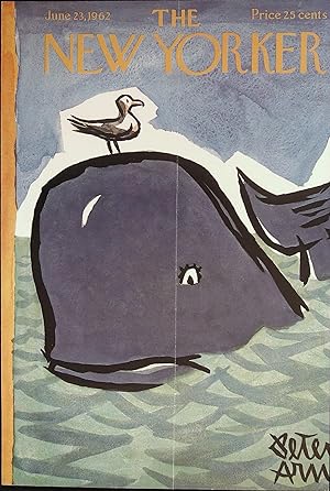 The New Yorker June 23, 1962 Peter Arno FRONT COVER ONLY