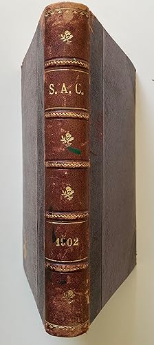 L'Echo des Alpes. 1902. Publication des sections romandes du Club Alpin Suisse.