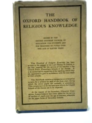 The Oxford Handbook of Religious Knowledge