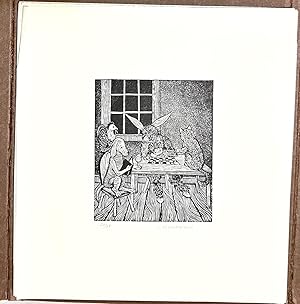 SUITE OF TEN ENGRAVINGS: Untitled [Bremen Town Musicians; The Brothers Grimm, etc.]