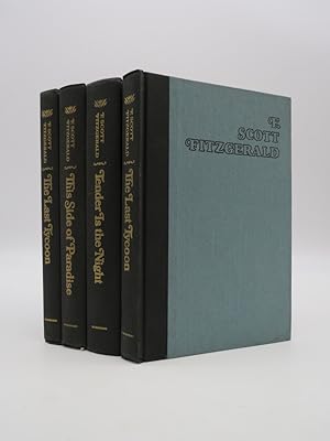F. SCOTT FITZGERALD (COMPLETE 4 VOLUME SET) This Side of Paradise; the Great Gatsby; the Last Tyc...