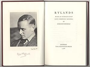 RYLANDS WITH AN INTRODUCTION (AND SOMEWHAT BESIDES)