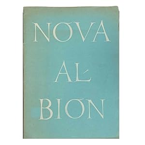 Nova Albion [Cover Title]