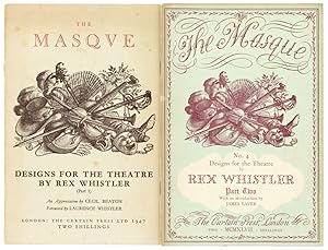The Masque: Designs for the Theatre. Parts One & Two. [2 Vols.]