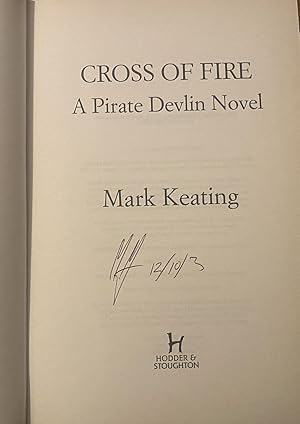CROSS OF FIRE. 1st. Edn; Dustwrapper. Signed Copy; VG+/Fine.