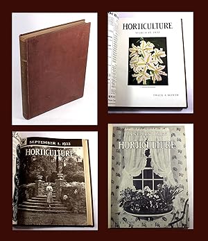 Horticulture [Magazine], Volume XI, 1933