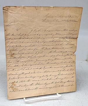 Letter to A. Macdonald of Pall Mall Court, London