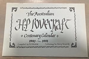 The Australian H. P. Lovecraft Centenary Calendar 1990 -1991
