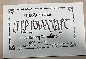 The Australian H. P. Lovecraft Centenary Calendar 1990 -1991