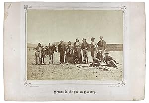 Scenes in the Indian Country: Lakota Indian Running Water with Members of the US Indian Peace Com...