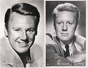 Van Johnson Film Actor 2x Old Postcard s