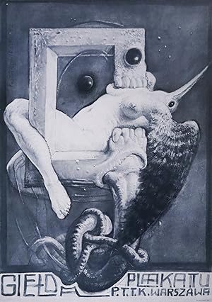 1982 Original Polish Poster, Gie&#322;da Plakatów PTTK Warszawa (Warsaw)
