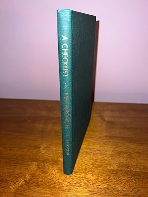 Kurt Vonnegut, Jr. - A Checklist