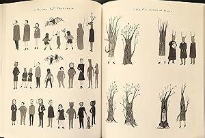 Parkett 67: Insert is an original illustrations by Marcel Dzama