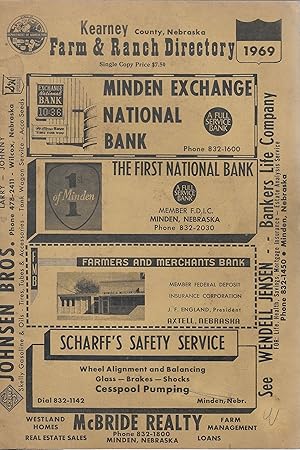 Farm & Ranch Directory: Kearney County, Nebraska * 1969