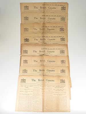 The British Gazette, full set of 8 issues