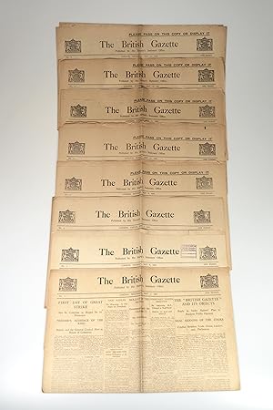 The British Gazette, full set of 8 issues