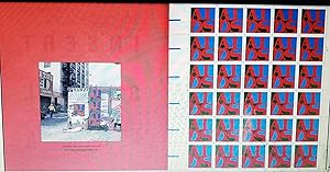 Parkett 15: Insert is an original colored illustrations by General Idea (stamps with text AIDS)