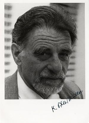 Karl Alex Muller Swiss Physics Nobel Prize Hand Signed Photo