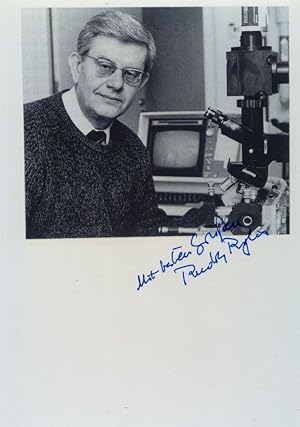 Rudolf Rigler Biophysics Scientist Molecule Studies Hand Signed Photo
