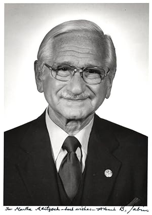 Albert Sabin Polio Vaccine 8x6 Hand Signed Photo