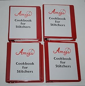 Amy's Cookbook for Stitchers 4 Volumes. Chapters 1-8, 9-16, 17-24 and Designers (Needlepoint)
