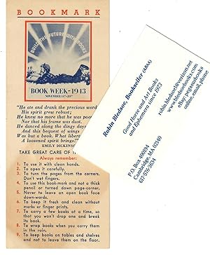 [Bookmark for Book Week 1943]