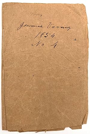 Pocket Record Book of Jeremiah Varney -- Greenville, Maine Town Surveyor