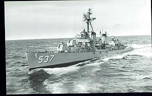U.S.S. The Sullivans DD-537 Photo Postcard 1962