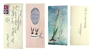 Two autograph letters signed from former First Lady Mamie Eisenhower
