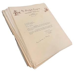 Large Archive of Correspondence Detailing the Publication of William B. Edwards' "The Story of Co...