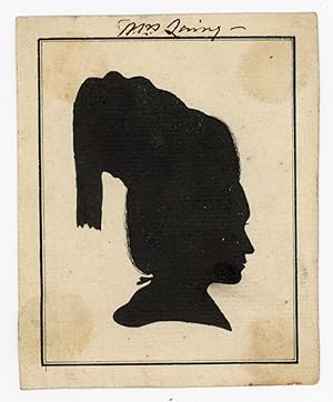 19th c. HAND DRAWN and CUT SILHOUETTES
