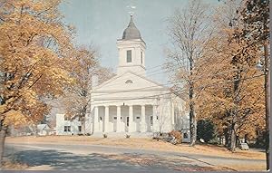 Dutch Reformed Church Walden NY circa 1955 Photo Postcard