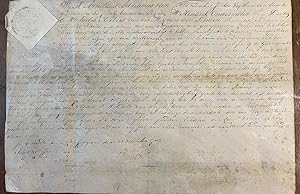 Manuscript notarial deed 1783 | Notarial deed on parchment regarding the sale of a house on Groen...