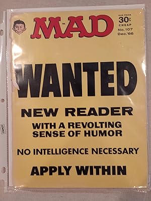 Mad Magazine No. 107 Dec '66