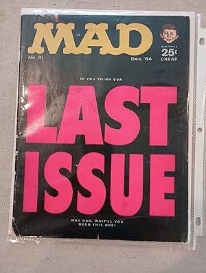Mad Magazine No. 107 Dec '64