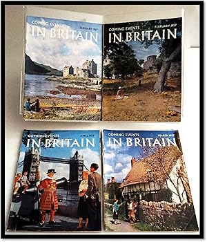 Coming Events in Britain [4 issues from 1957. January; February; March; April]