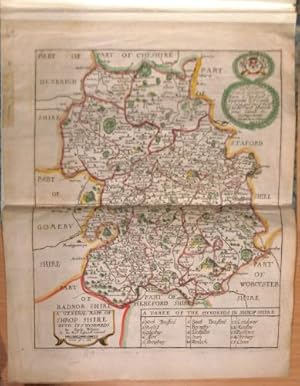 A General Mapp of Shrop Shire With Its Hundreds