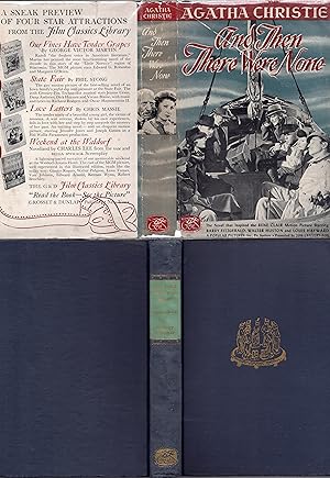 And Then There Were None - Rare Photoplay 1st edition
