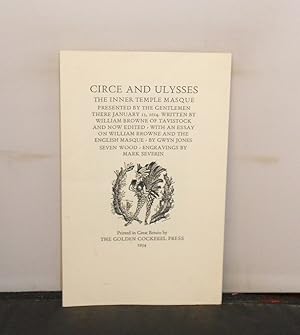 Golden Cockerel Press - Prospectus for Circe and Ulysses