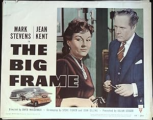 The Big Frame Lobby Card #8 1953 Jean Kent being questioned!