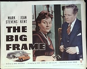 The Big Frame Lobby Card #8 1953 Jean Kent being questioned!