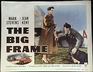 The Big Frame Lobby Card #1 1953 Mark Stevens, Jean Kent!