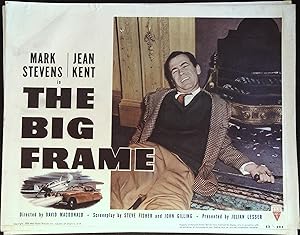 The Big Frame Lobby Card #7 1953 Mark Stevens knocked down!