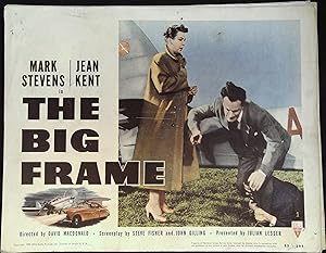 The Big Frame Lobby Card #1 1953 Mark Stevens, Jean Kent!