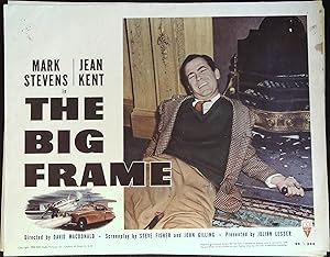 The Big Frame Lobby Card #7 1953 Mark Stevens knocked down!